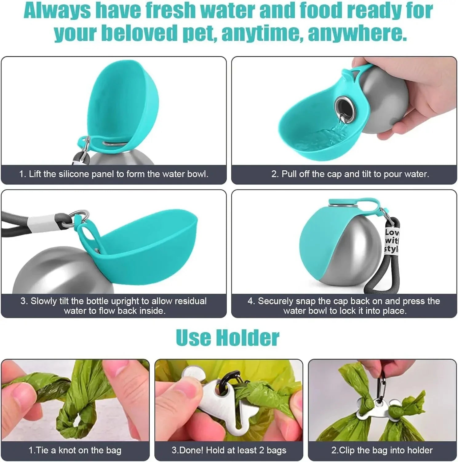 Portable Pet Hydration Buddy